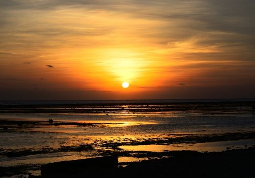 sunset di lombok